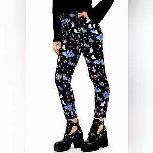 BlackMilk Hauntingly Cute Cuffed Pants